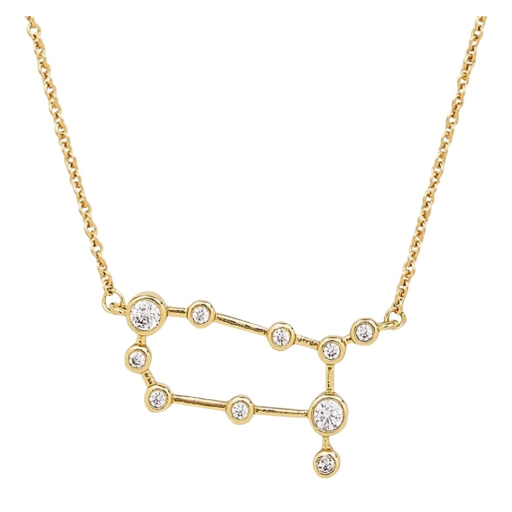 NWT - ‘When Stars Align' Constellation Necklace Gemini Zodiac